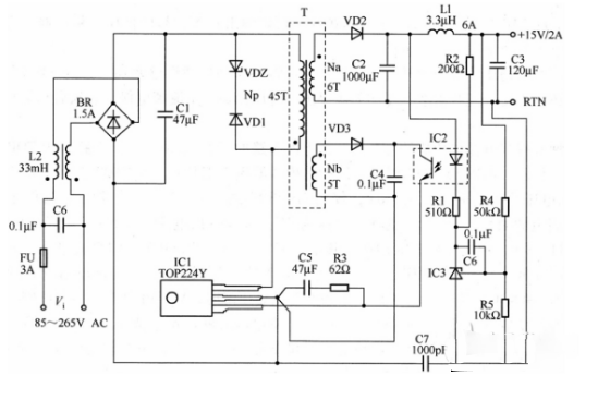 6款簡(jiǎn)單的電源線路圖分享